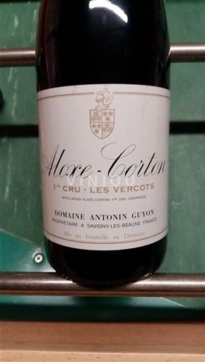 Bourgogne Aloxe-Corton Premier Cru Antonin Guyon Les Vercots Icke årgångsbetecknad