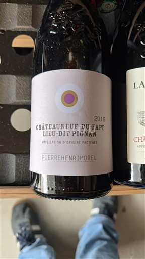 Rhônen laakso Châteauneuf-du-Pape Pierre Henri Morel Lieu-dit Pignan 2016