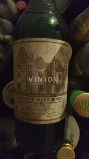 Burdeos Graves Grand Cru Château Hautbrion 1981