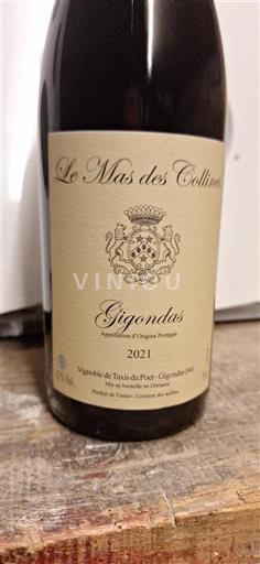 Thung lũng Rhône Gigondas Le Mas Des Collines 2021