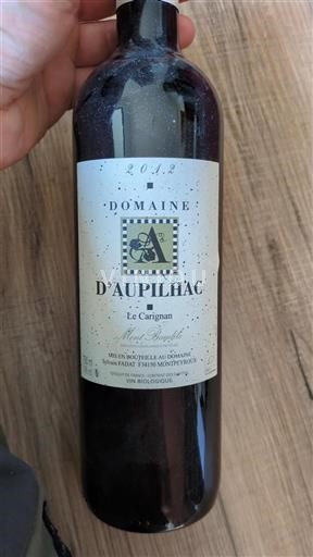 Languedoc-Roussillon Mont Baudile Domaine Aupilhac Le Carignan 2012