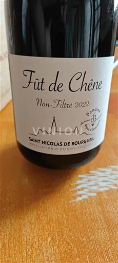 Thung lũng sông Loire Saint-Nicolas-De-Bourgueil Domaine Damien Fût de Chêne 2022