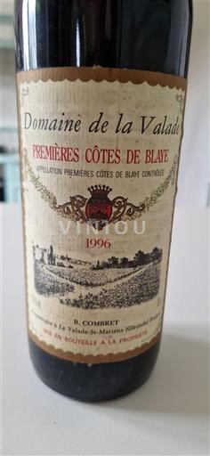 Bordeaux Không được chỉ định Château La Valade 1996