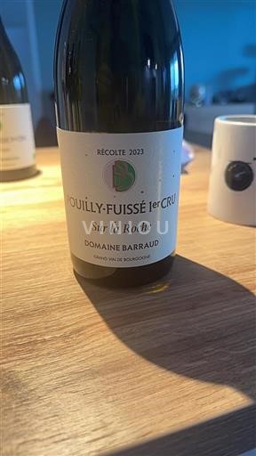 Borgogna Pouilly-fuissé Premier Cru Domaine Barraud Sur la Roche 2023