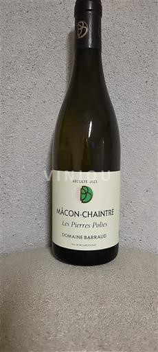 Burgundy Mâcon and Mâcon-Villages Domaine Barraud Les Pierres Polies 2023