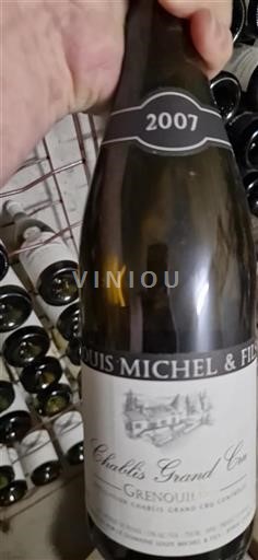 Burgundsko Chablis Grand Cru Grand Cru Louis Michel & Fils Grenouilles 2007