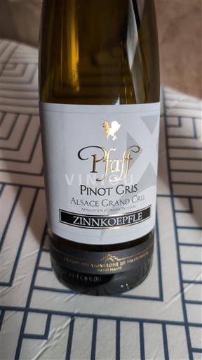 Alsace Alsace Grand Cru Grand Cru Pfaff Zinnkoepfle 2017