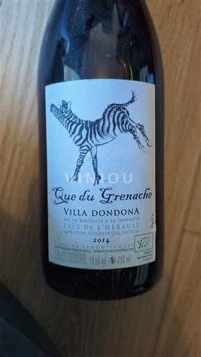 Langvedok Ni doloceno Villa Dondona Que du Grenache 2014