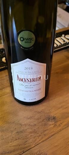 Alsasko Nespecifikováno La Cave Des Vignerons De Pfaffenheim Ancestrum 2018