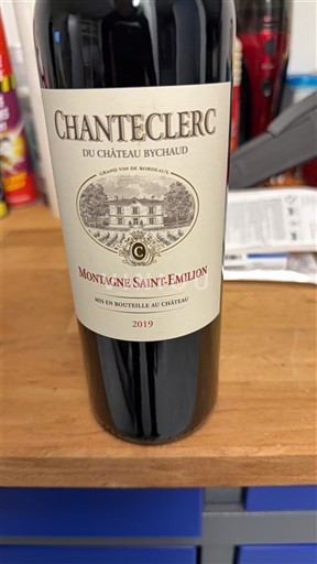 Burdeos Montagne-Saint-Émilion Château Bychaud Chanteclerc 2019