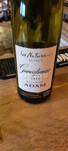 Alsace Gewurztraminer Jean Baptiste Adam Les Natures 2020