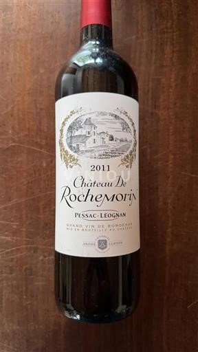 Bordeaux Pessac-Léognan Château Rochemorin 2011