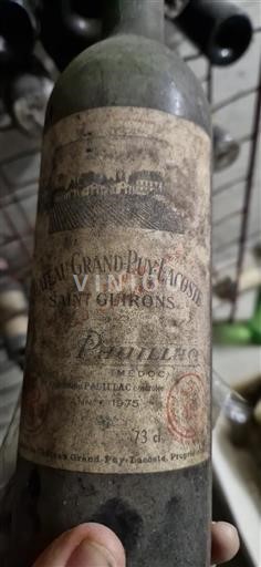 Bordeaux Pauillac Grand Cru Château Grandpuylacoste 1975