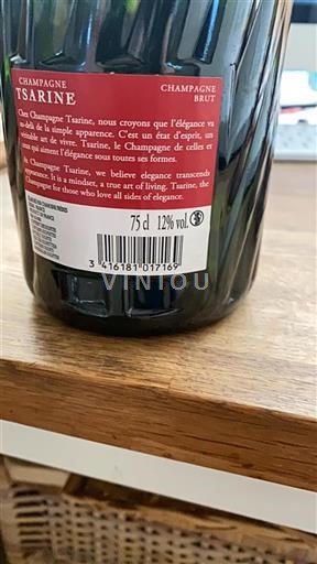 Champaña No especificado Tsarine Sin añada