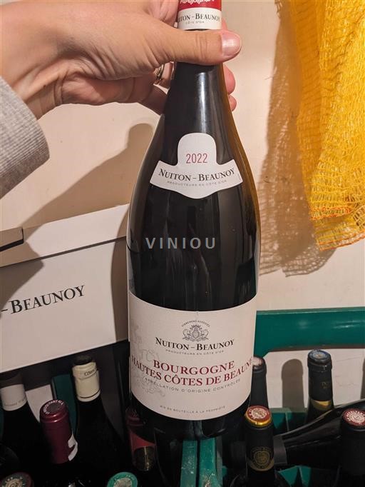 Borgoña Hautes Côtes de Beaune Grand Cru Nuitonbeaunoy 2022