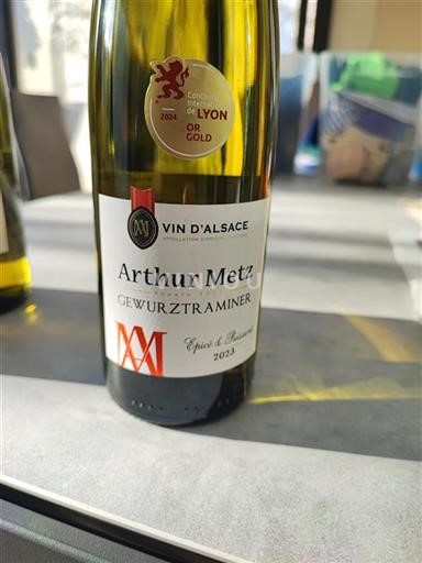 Alsace Ikke specificeret Arthur Metz Épicé & Puissant 2023