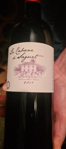 Bordeaux La Cabane De Saget 2019