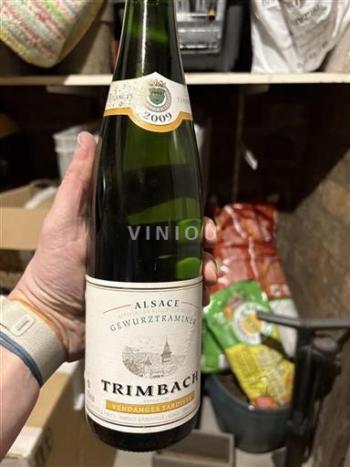 Alsace Trimbach Gewurztraminer Vendanges Tardives 2009