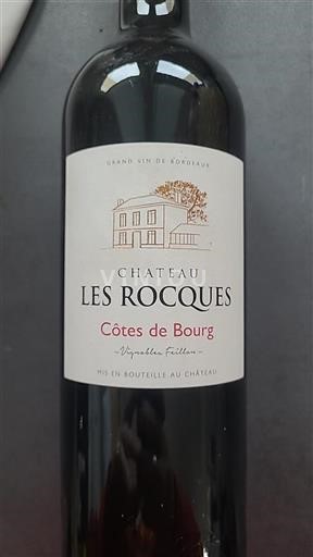 Burdeos Côtes-de-bourg Château Les Rocques 2015