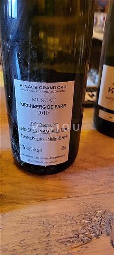 Alsace Alsace Grand Cru Grand Cru André Nonnenmacher Et Fils Kirchberg de Barr 2010