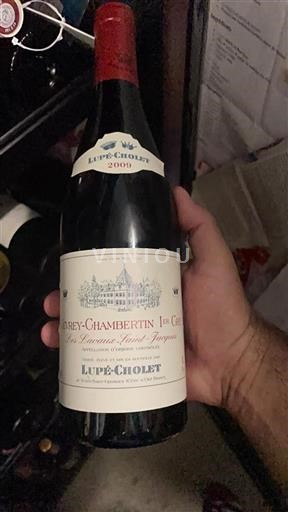 Bourgogne Không được chỉ định Premier Cru Lupécholet Les Lavaux Saint-Jacques 2009