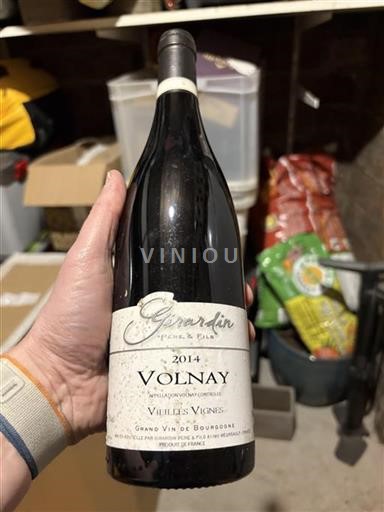 Borgonha Volnay Grand Cru Girardin Père & Fils Vieilles Vignes 2014