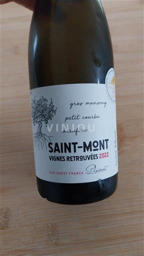 Sud-Ovest Saint-Mont Plaimont Les Vignes Retrouvées 2022