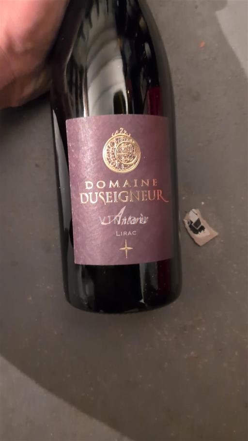 Rhônedalen Lirac Domaine du Seigneur Antares 2016