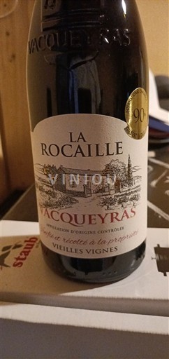 Rhônen laakso Vacqueyras La Rocaille Vieilles Vignes 2023