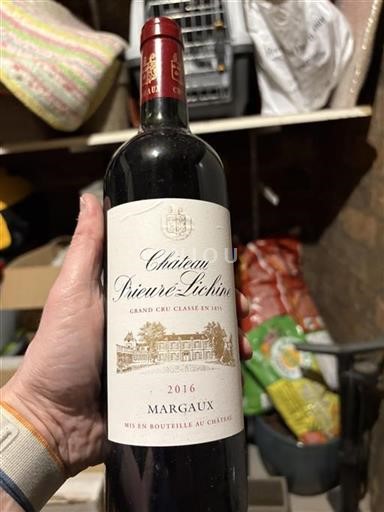 Bordeaux Margaux Grand Cru Château Prieurélichine 2016