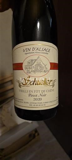 Alsace Ospecificerad Schueller Vieilli en fût de chêne 2020