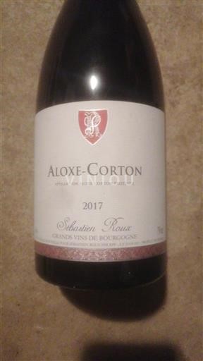Borgogna Aloxe-Corton Sébastien Roux 2017