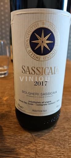 Toscana No especificado Tenuta San Guido Sassicaia 2017