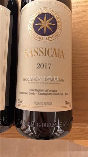 Тоскана Не вказано Tenuta San Guido Sassicaia 2017