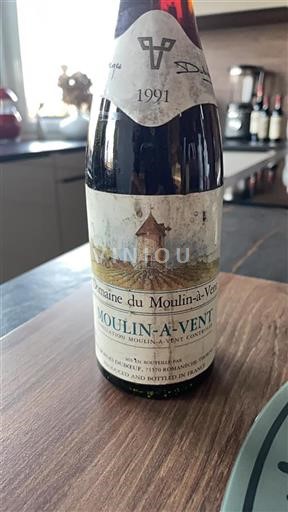 Beaujolais Moulin-à-Vent Château Moulinavent 1991