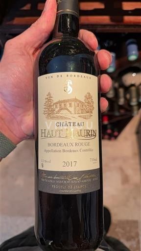 Bordo Château Haut Maurin 2017
