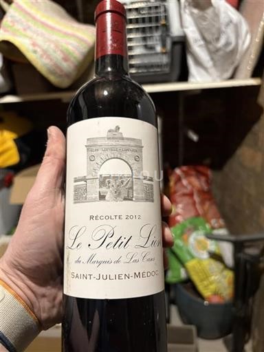 Burdeos Saint-Julien Le Petit Lion Du Marquis De Las Cases 2012