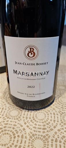 Burgund Marsannay Grand Cru Jeanclaude Boisset 2022