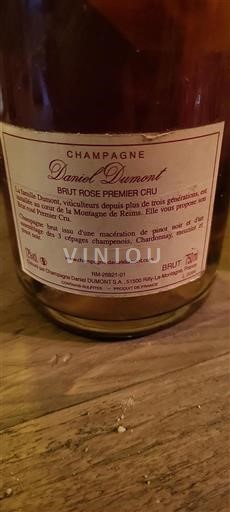 Champaña Champán Premier Cru Daniel Dumont Sin añada