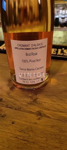Alsace Crémant d'Alsace Earl Reyser Brut Rosé Icke årgångsbetecknad