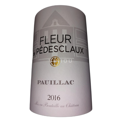 Bordeaux Pauillac Château Pedesclaux Fleur de Pédescaux 2016