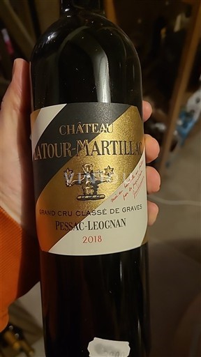 Bordeaux Pessac-Léognan Grand Cru Château Latourmartillac 2018