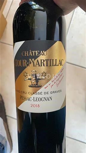 Bordeaux Pessac-Léognan Grand Cru Château Latourmartillac 2018