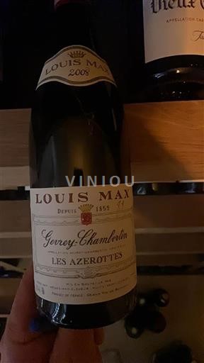 Burgundsko Gevrey-Chambertin Grand Cru Louis Max Les Azerottes 2008