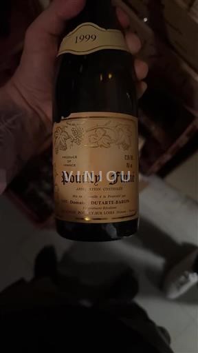 Vallée de la Loire Pouilly-fumé Domaine Dutartebaron 1999