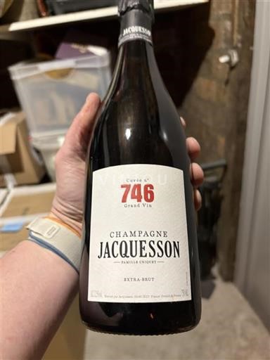 Champaña Champán Jacquesson 746 Sin añada
