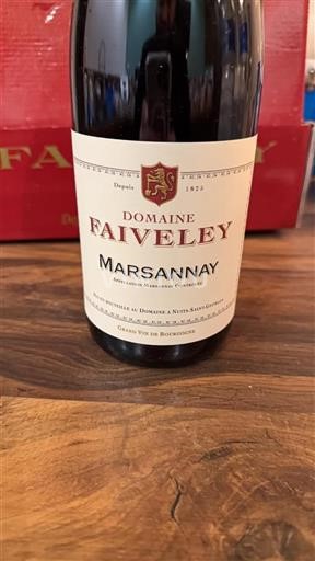 Bourgogne Marsannay Domaine Faiveley 2018