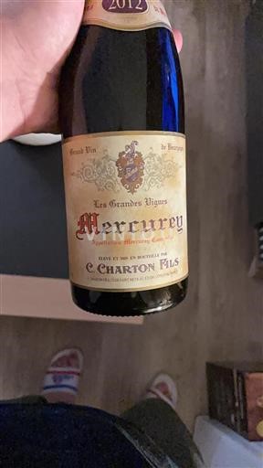 Bourgondië Mercurey C. Charton Fils Les Grandes Vignes 2012