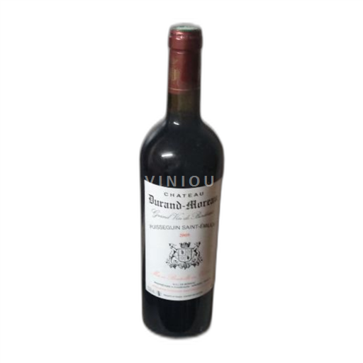 Bordeaux Puisseguin-saint-émilion Durandmoreau 2009