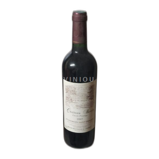 Bordeaux Saint-Georges-Saint-Émilion Château Bertin Prestige 2007